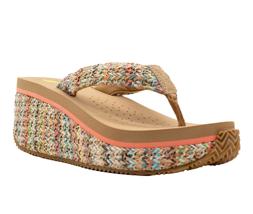 Volatile Volatile Island Raffia Wedge Sandal - Little Miss Muffin Children & Home