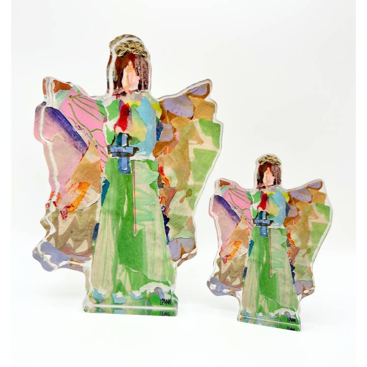Kathleen Acrylic Angel Large, Glory Collection