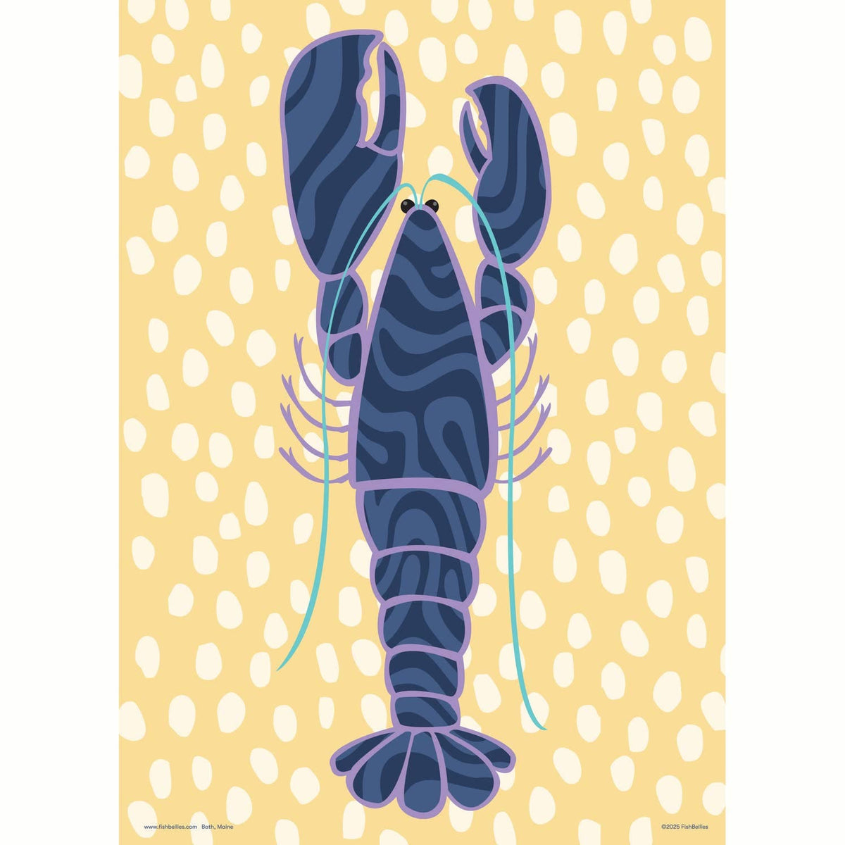 FishBellies Lobstah Towel, 2 Available Colors - Little Miss Muffin Children & Home