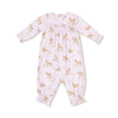 Little Fawn Smocked Long Sleeve Romper