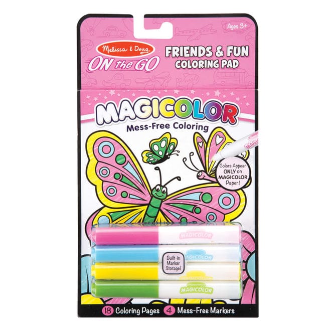 Melissa & Doug Magicolor Coloring Pad - Friendship & Fun - Little Miss Muffin Children & Home