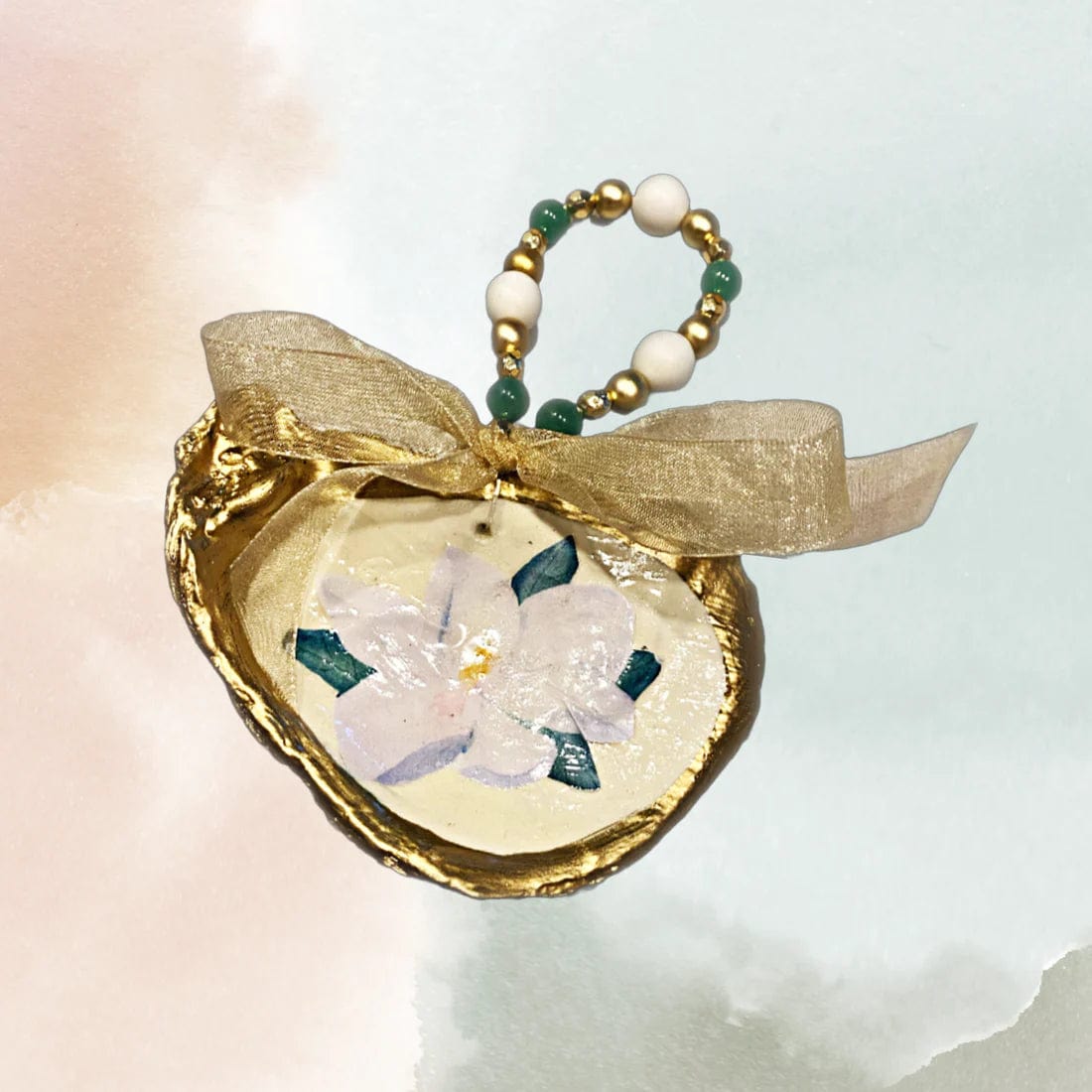 Yay Soiree Yay Soiree Oyster Ornament Southern Magnolia - Little Miss Muffin Children & Home