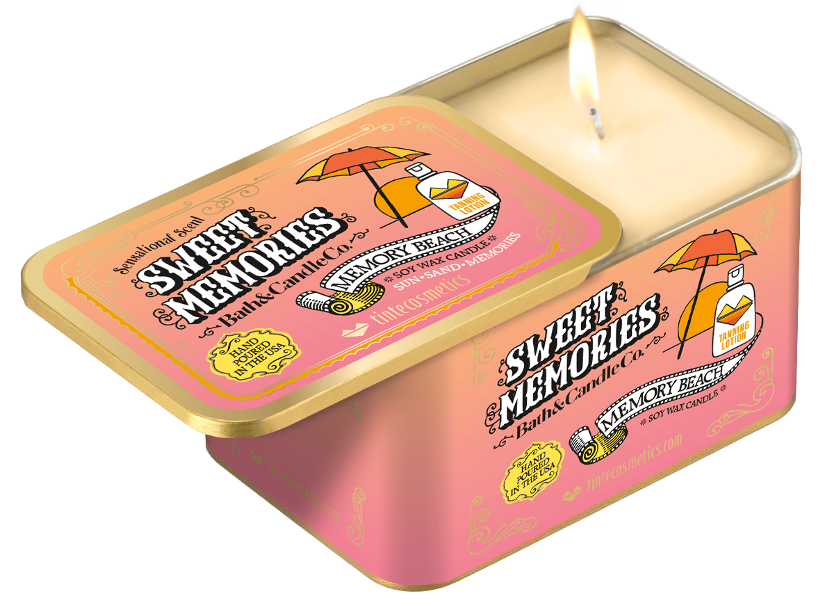 Tinte Cosmetics Sweet Memories Candle Tin - Little Miss Muffin Children & Home