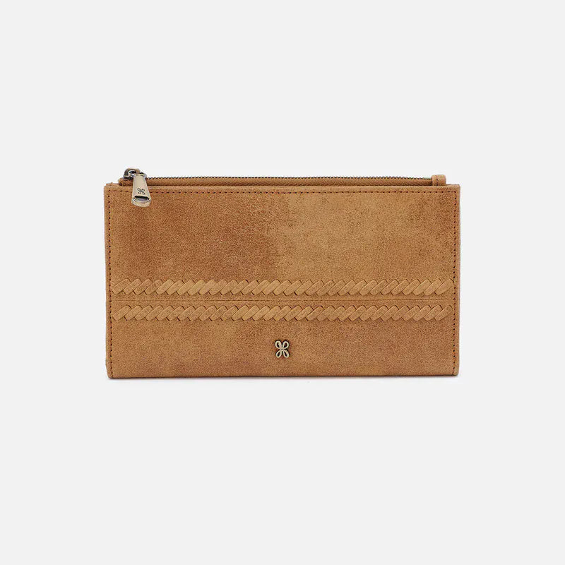 Hobo Jill Large Bifold Wallet in Buffed Leather Whiskey - Little Miss Muffin Children & Home