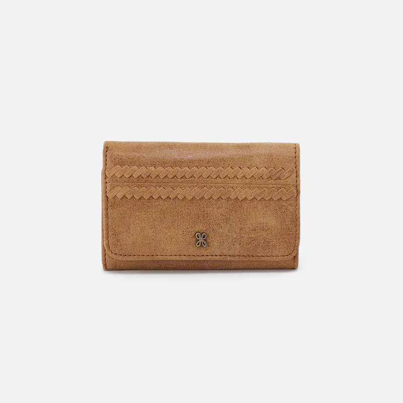 Hobo Jill Trifold Wallet Buffed Leather Whiskey - Little Miss Muffin Children & Home