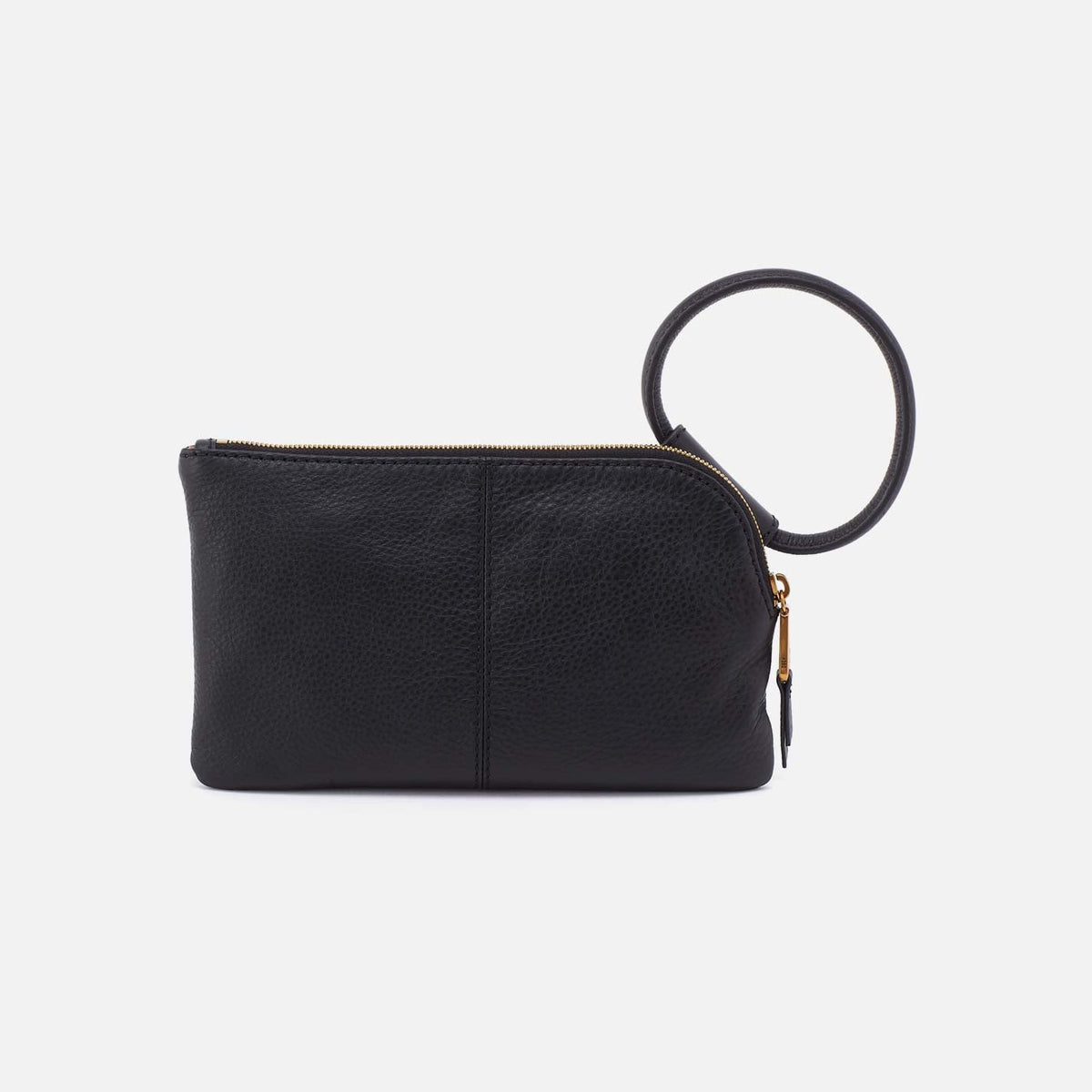 Hobo Sable Wristlet in Pebbled Leather, Black - Little Miss Muffin Children & Home