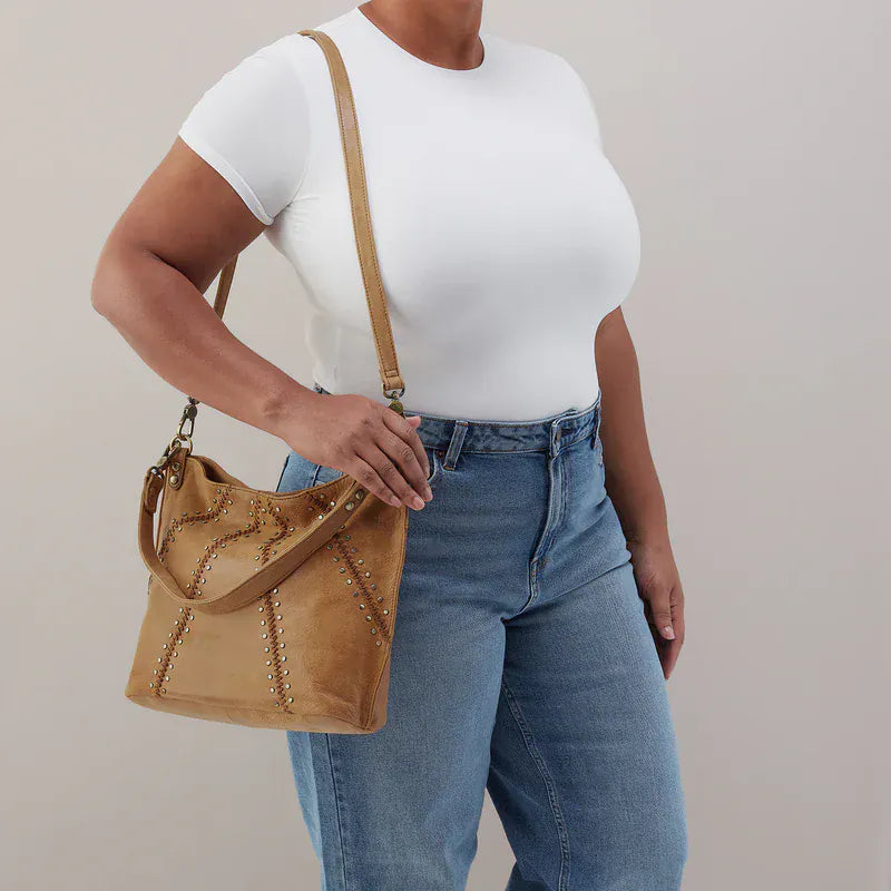 Hobo Pier Shoulder Bag in Buffed Leather - Little Miss Muffin Children & Home