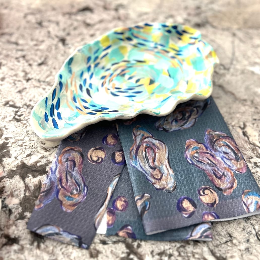 Jessica Reynolds Art Oyster Platter - Little Miss Muffin Children & Home