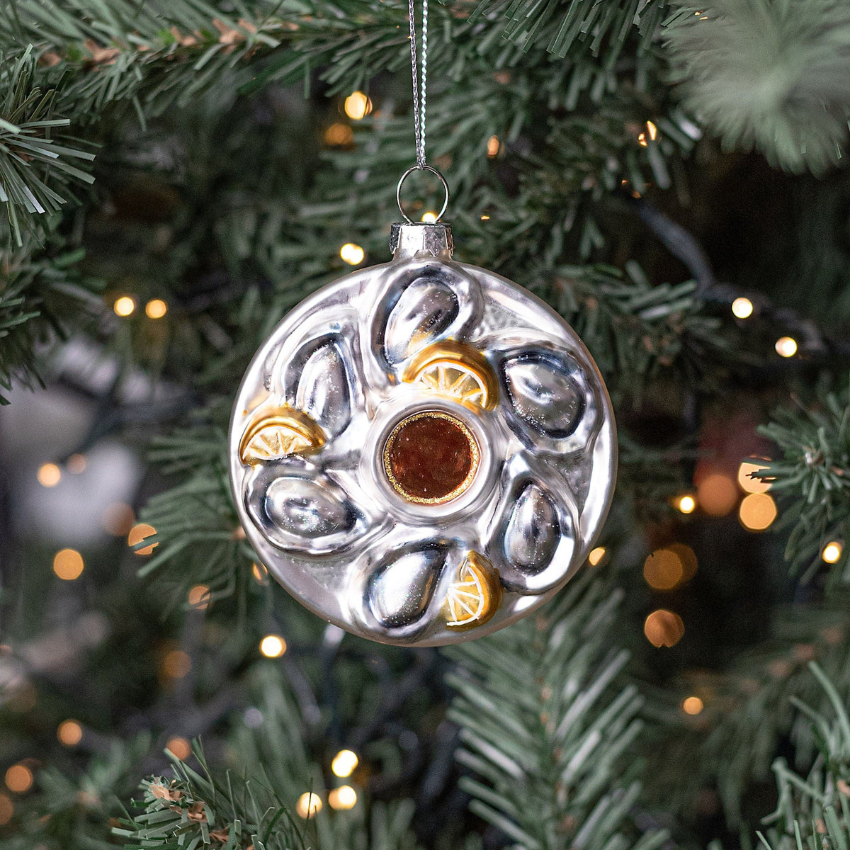 The Parish Line The Parish Line Oysters Ornament - Little Miss Muffin Children & Home