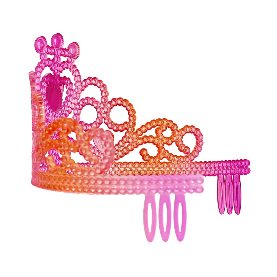 Pink Poppy Pink Poppy Vibrant Vacation Jewel Heart Crown - Little Miss Muffin Children & Home
