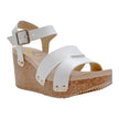 Volatile Volatile Agnes Vegan Leather Strappy Cork Wedge Sandal - Little Miss Muffin Children & Home