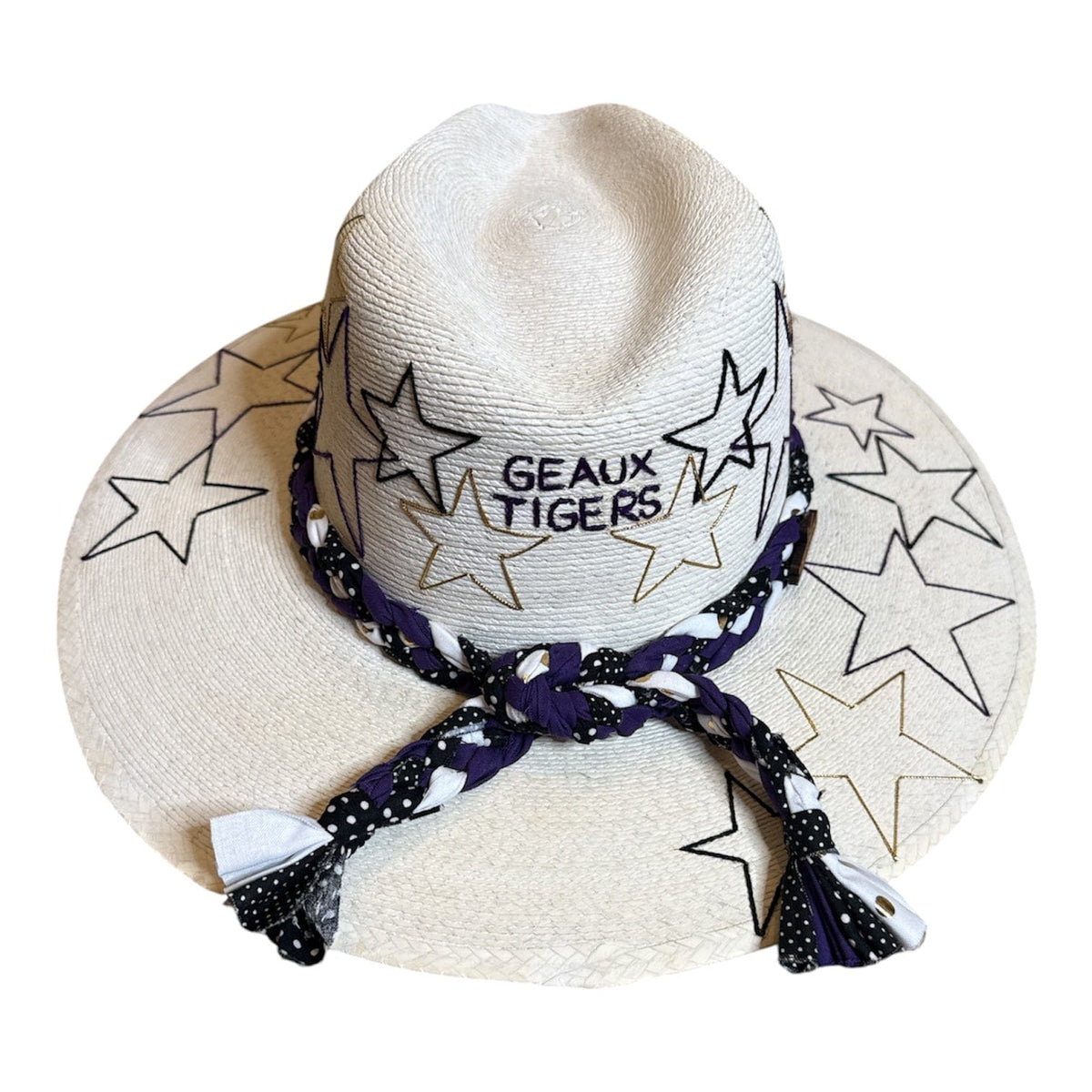 Primavera Collection Star Power GEAUX TIGERS Hat - Little Miss Muffin Children & Home