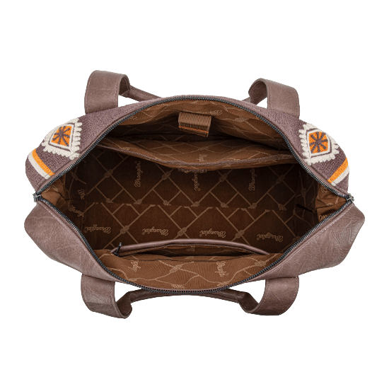 Montana West Coffee Wrangler Southwestern Print Duffle Bag - Little Miss Muffin Children & Home