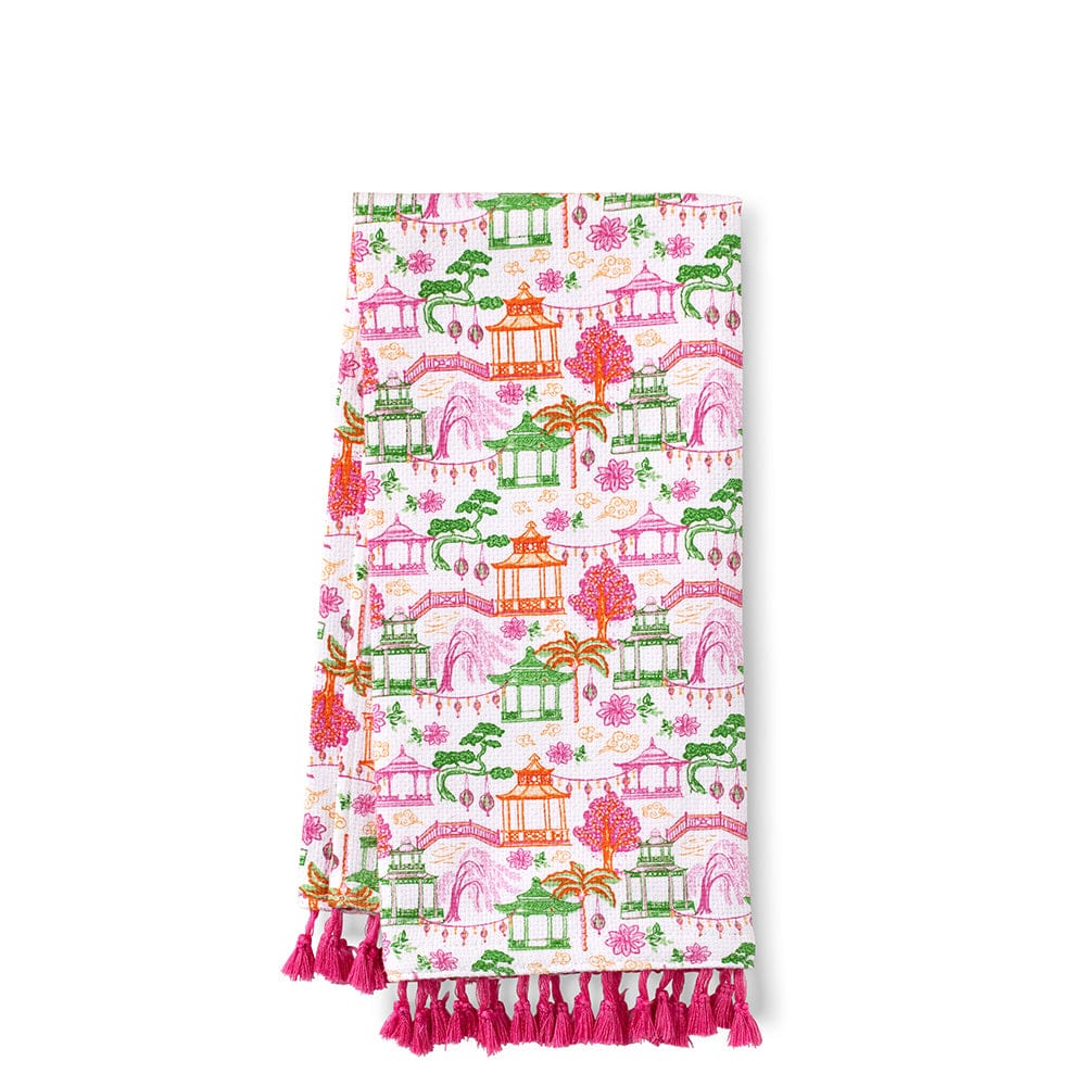 Swig Life Pagoda Paradise Tea Towel - Little Miss Muffin Children & Home