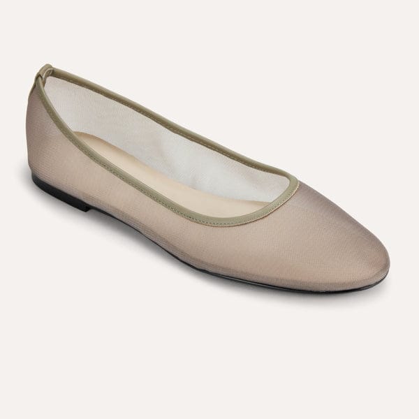 Yosi Samra Taupe Mesh Sadie - Little Miss Muffin Children & Home