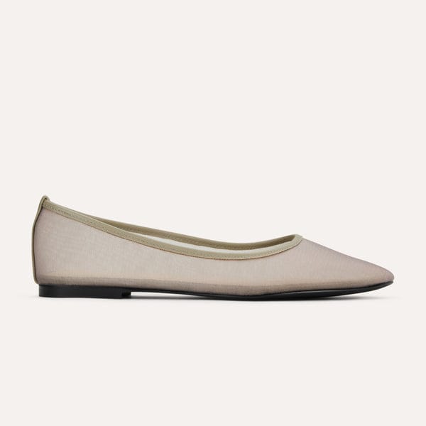 Yosi Samra Taupe Mesh Sadie - Little Miss Muffin Children & Home