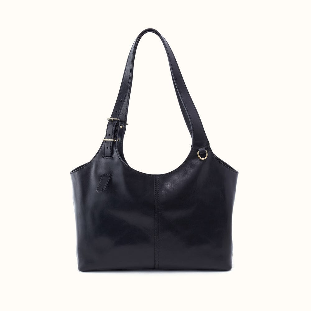 Hobo Atlas Tote Patina Leather - Black - Little Miss Muffin Children & Home