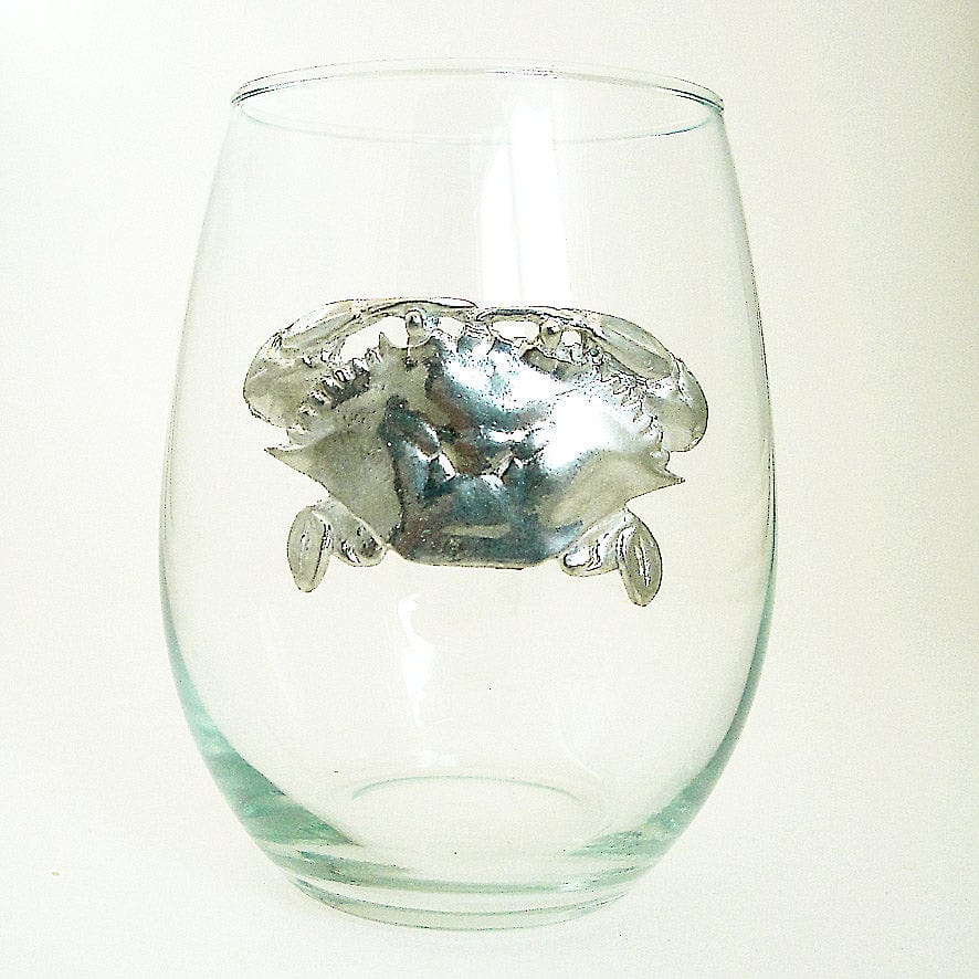 Pewter Graphics Pewter Graphics SL21C Crab Stemless Goblet 21oz - Little Miss Muffin Children & Home