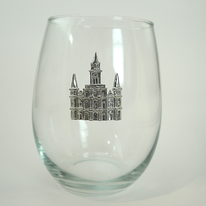 Pewter Graphics Pewter Graphics SL21CATH Cathedral Stemless Goblet 21oz - Little Miss Muffin Children & Home