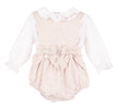 Casero & Associates BB Blooms OG Girl Overall, Pink - Little Miss Muffin Children & Home