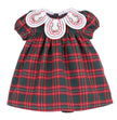 Casero & Associates Holiday Plaid Petal Float, Red/Green - Little Miss Muffin Children & Home