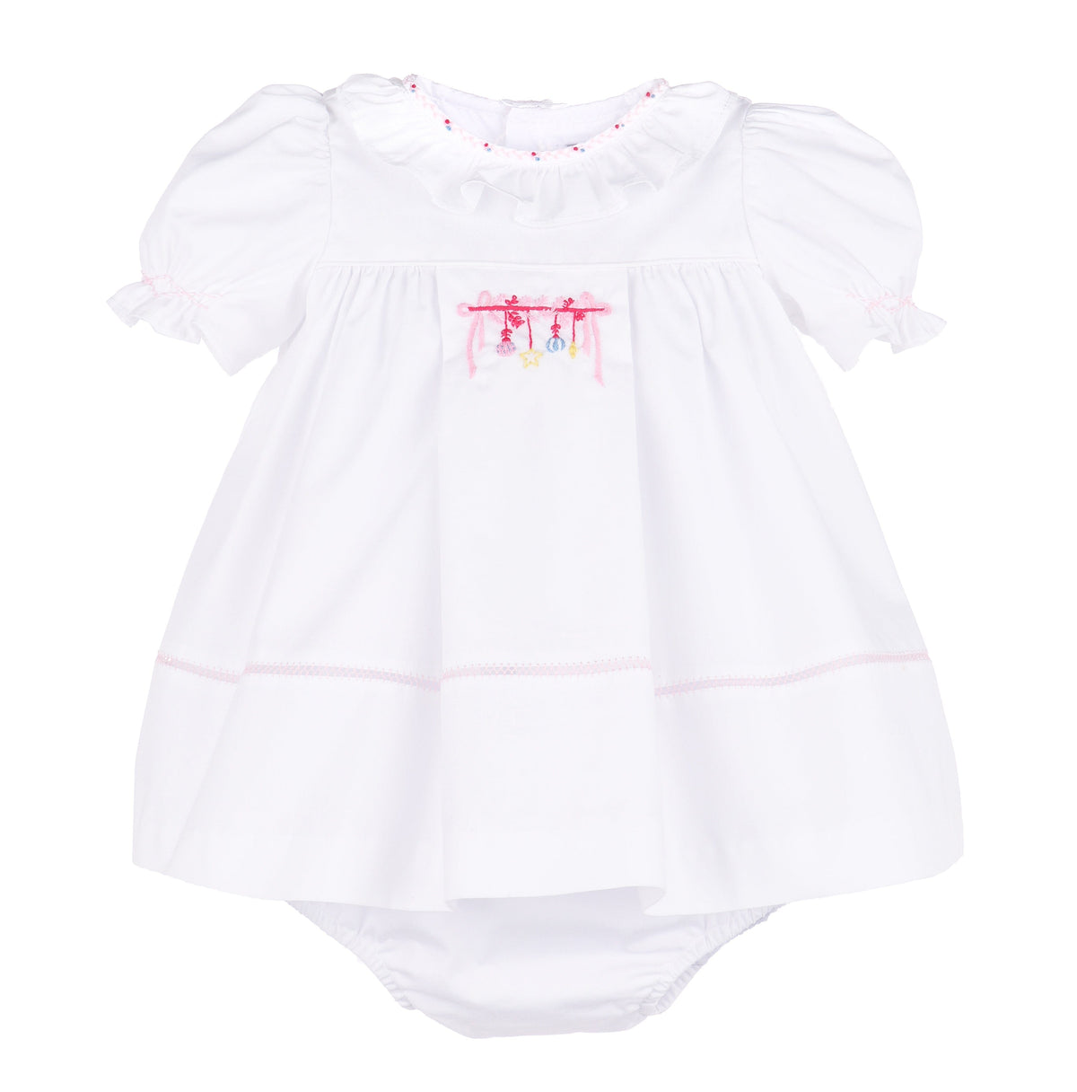 Casero & Associates The Merrymaker Dress, Pink - Little Miss Muffin Children & Home