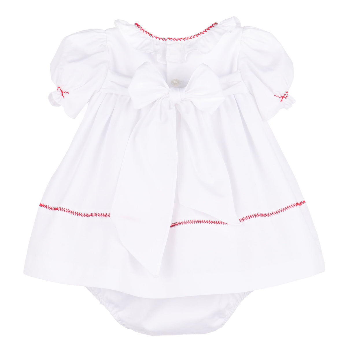 Casero & Associates The Merrymaker Dress, Red - Little Miss Muffin Children & Home