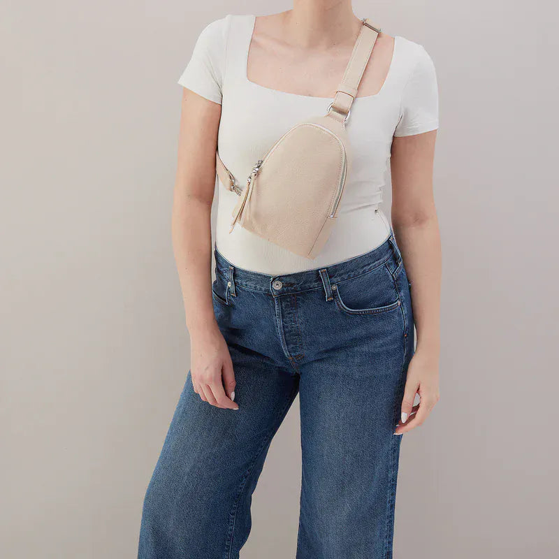Hobo Fern Sling in Pebbled Leather - Little Miss Muffin Children & Home