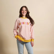 The Darling Effect Sunkissed Oversized Crew Neck Sweatshirt - Little Miss Muffin Children & Home