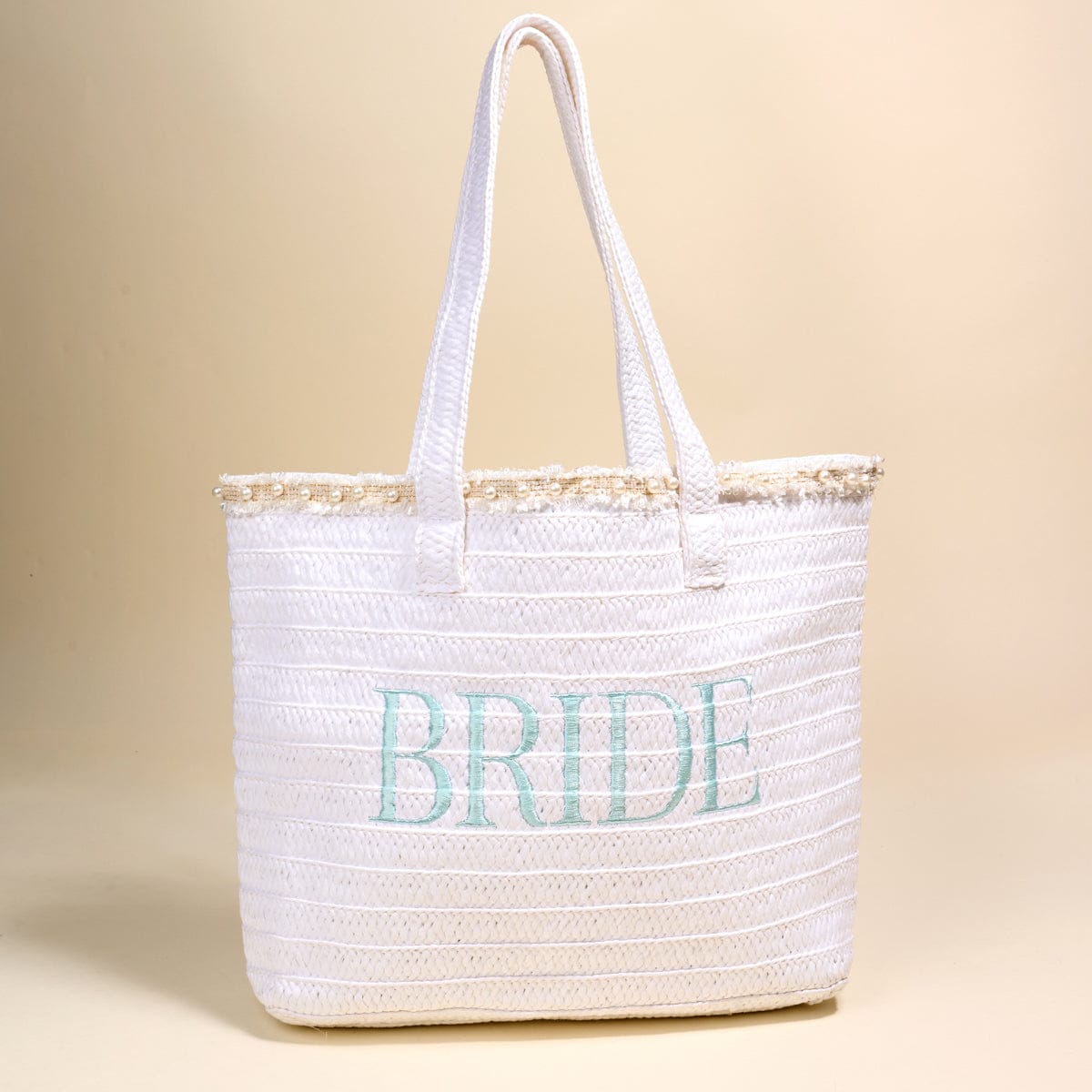 The Darling Effect Bride Straw & Sun Tote - Little Miss Muffin Children & Home