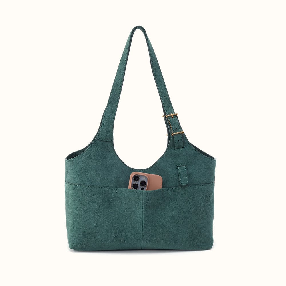 Hobo Atlas Tote Suede Leather - Pine Needle - Little Miss Muffin Children & Home