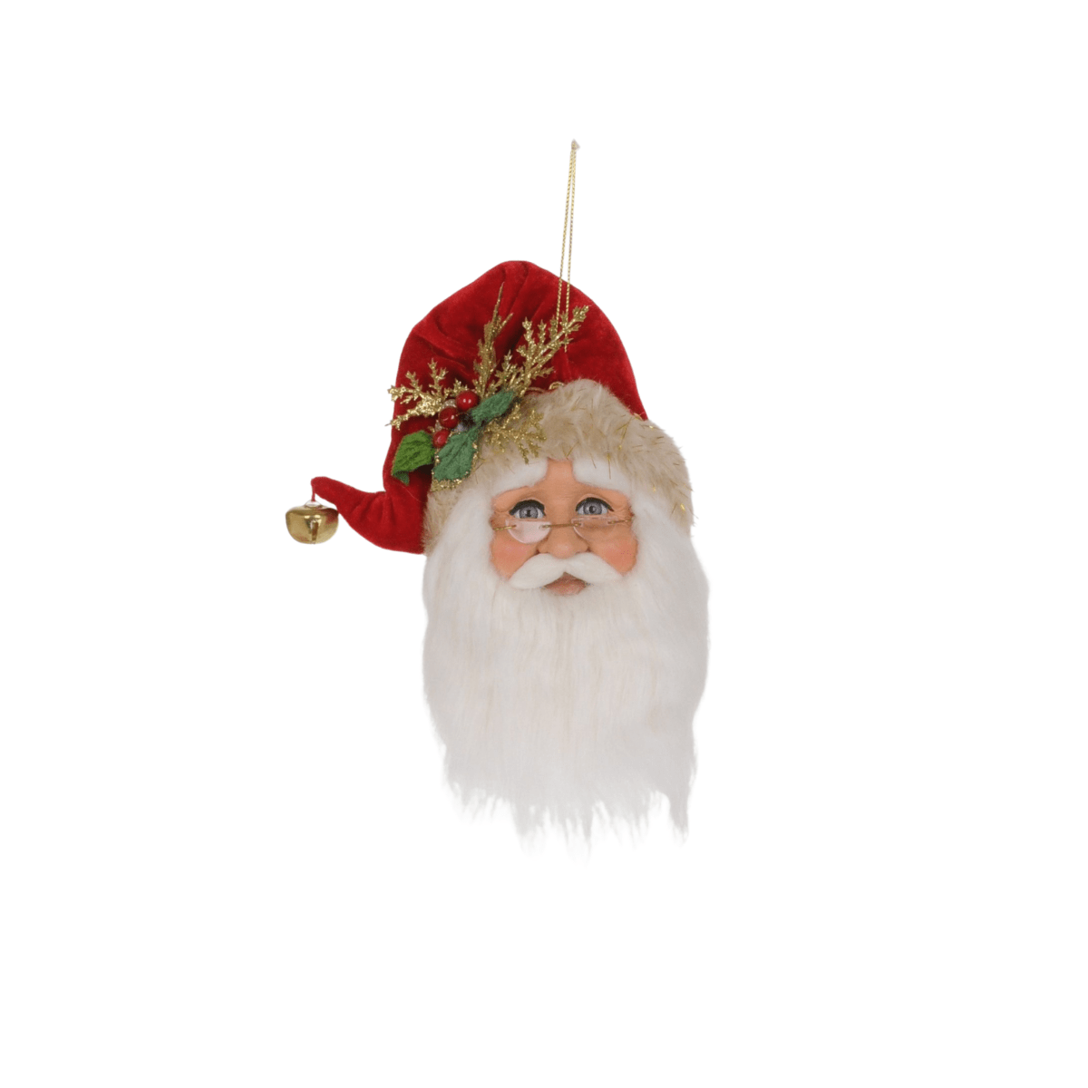 Santa Head Ornament
