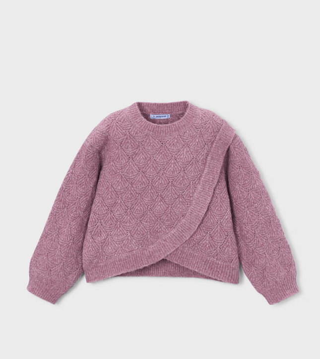Mayoral Usa Inc Asymmetric Knit Sweater - Little Miss Muffin Children & Home