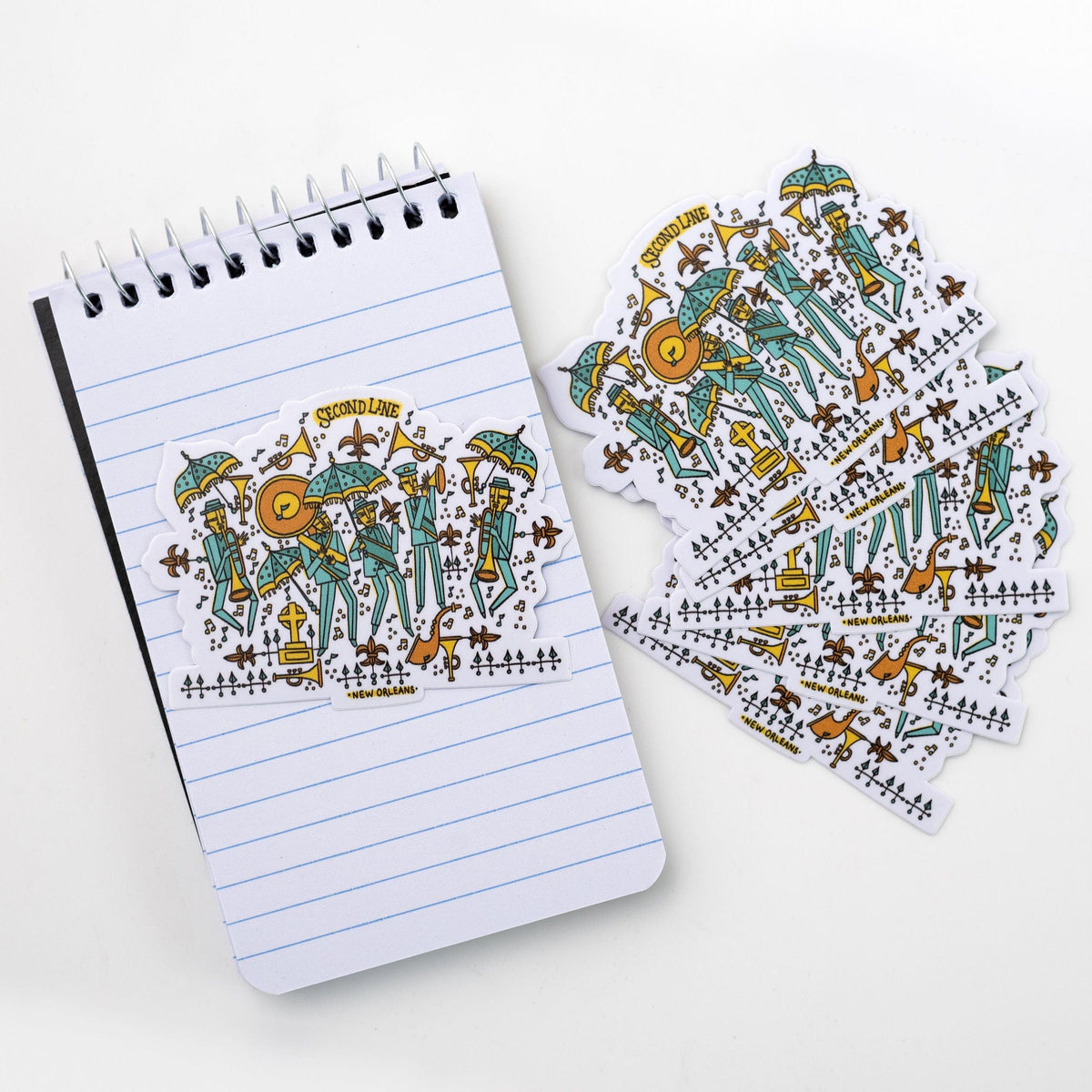 The Parish Line The Parish Line Second Line Sticker - Little Miss Muffin Children & Home