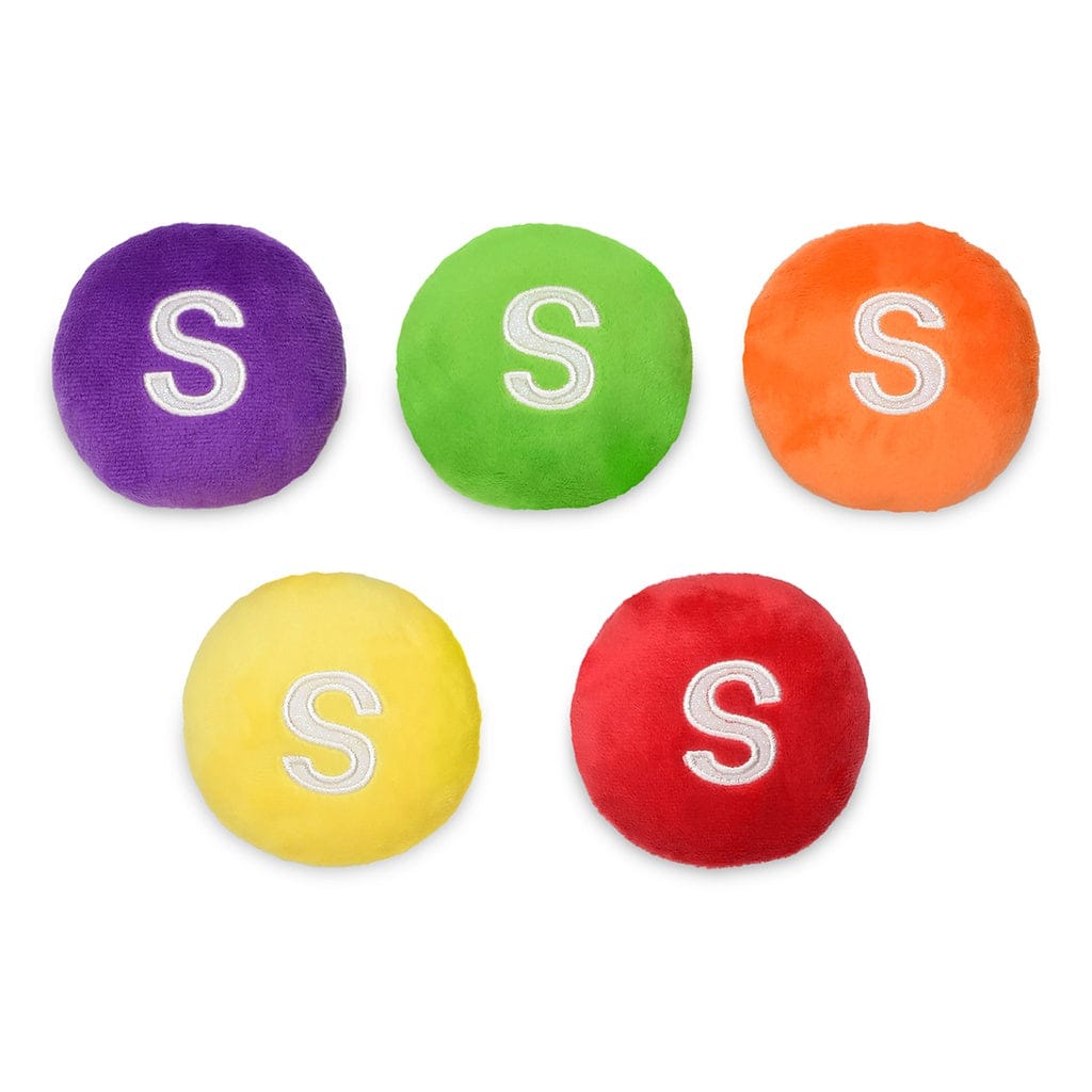 iScream Skittles Packaging Fleece Plush - Little Miss Muffin Children & Home