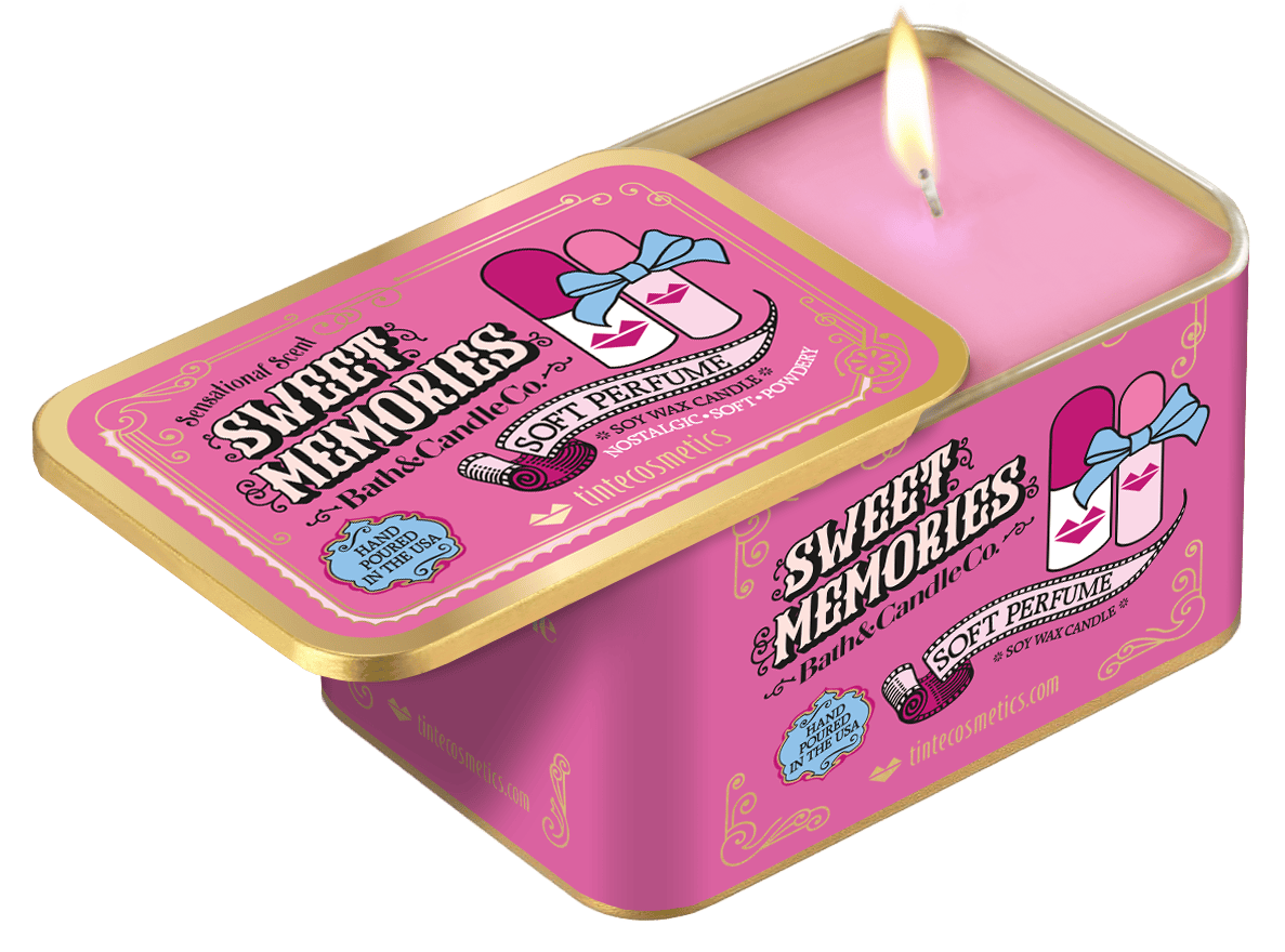 Tinte Cosmetics Sweet Memories Candle Tin - Little Miss Muffin Children & Home