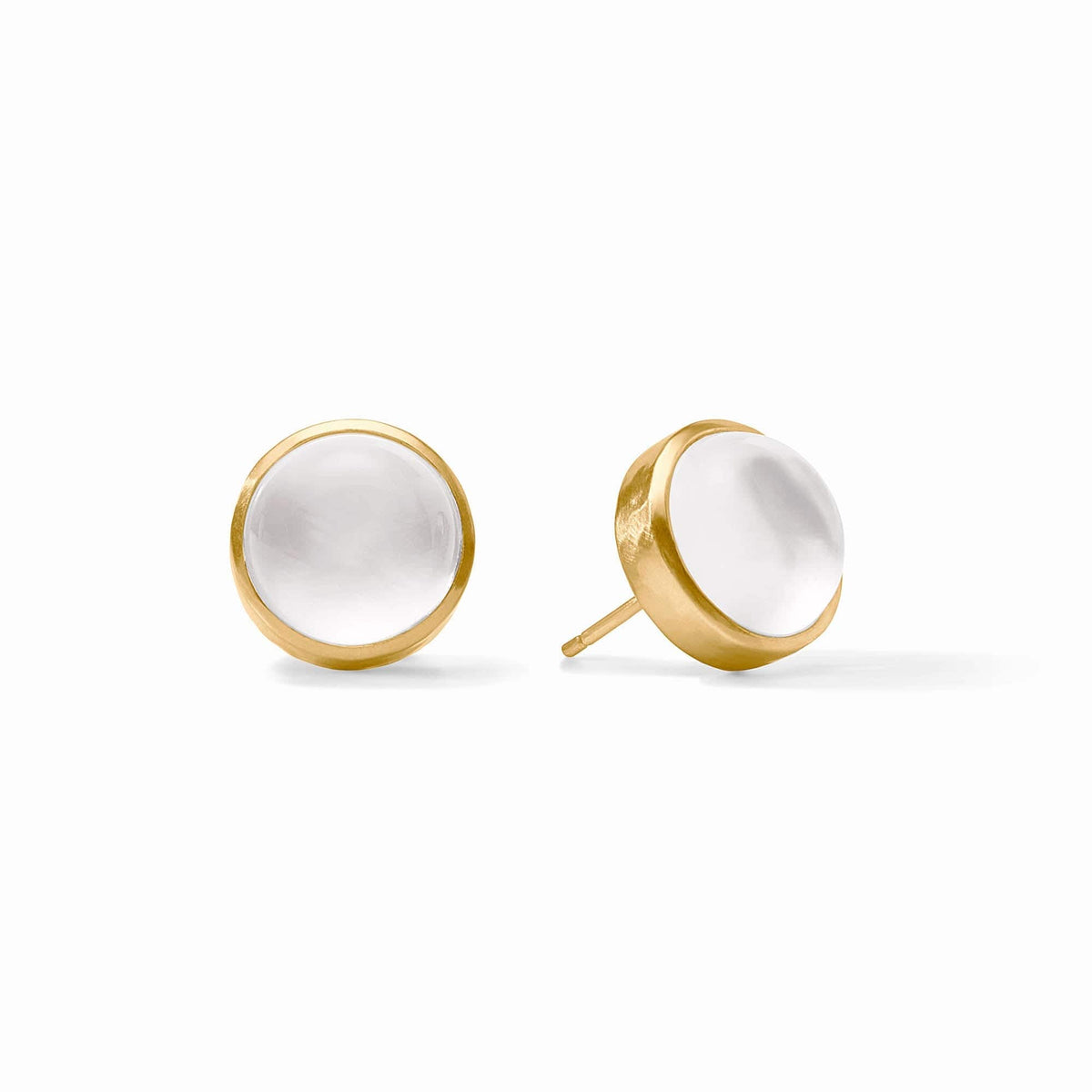 Julie Vos Solara Stone Stud with Iridescent Clear Crystal - Little Miss Muffin Children & Home