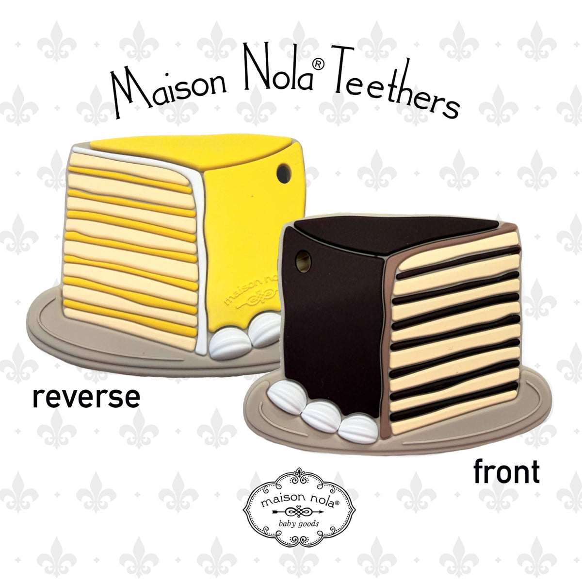 Maison Nola Doberge Cake Teether - Little Miss Muffin Children & Home