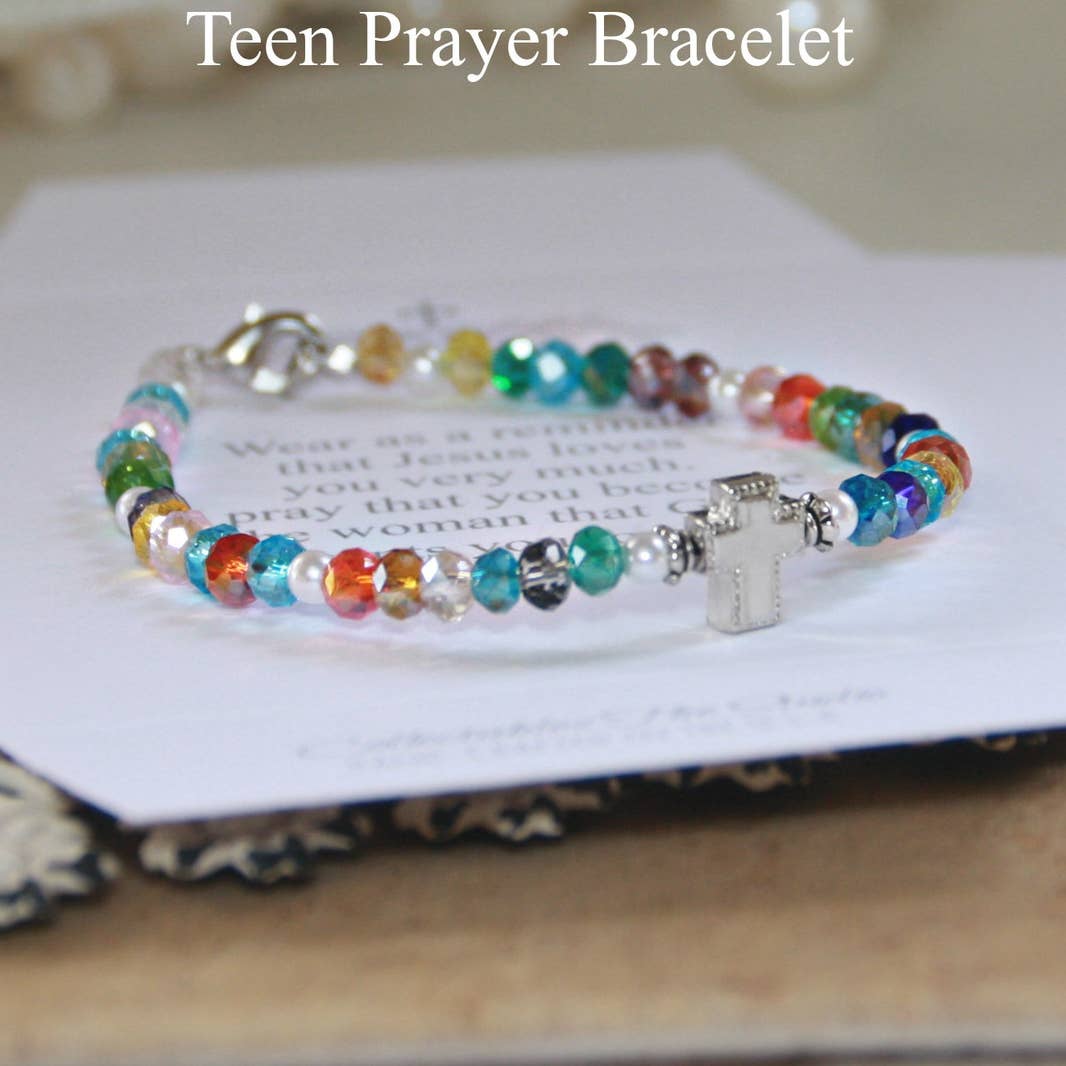 Inspirational Jewels316 Teen Prayer Multi Color Bracelet - Little Miss Muffin Children & Home