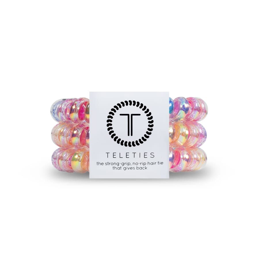 Teleties Eat Glitter for Breakfast Spiral Hair Coils - Little Miss Muffin Children & Home