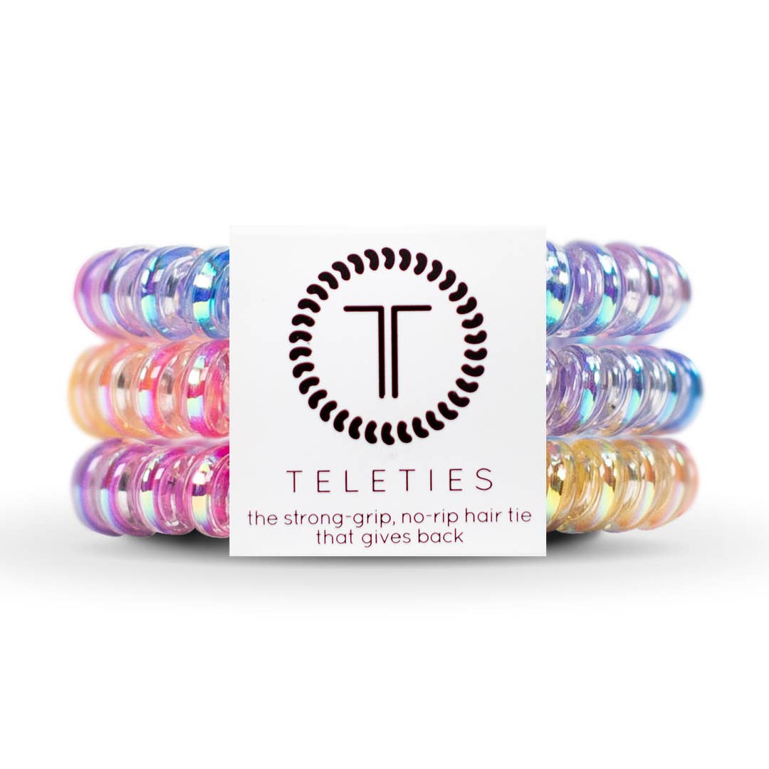 Teleties Eat Glitter for Breakfast Spiral Hair Coils - Little Miss Muffin Children & Home