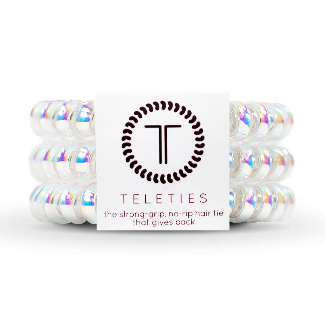 Teleties Small Peppermint Hair Ties Spiral Hair Coils - Little Miss Muffin Children & Home