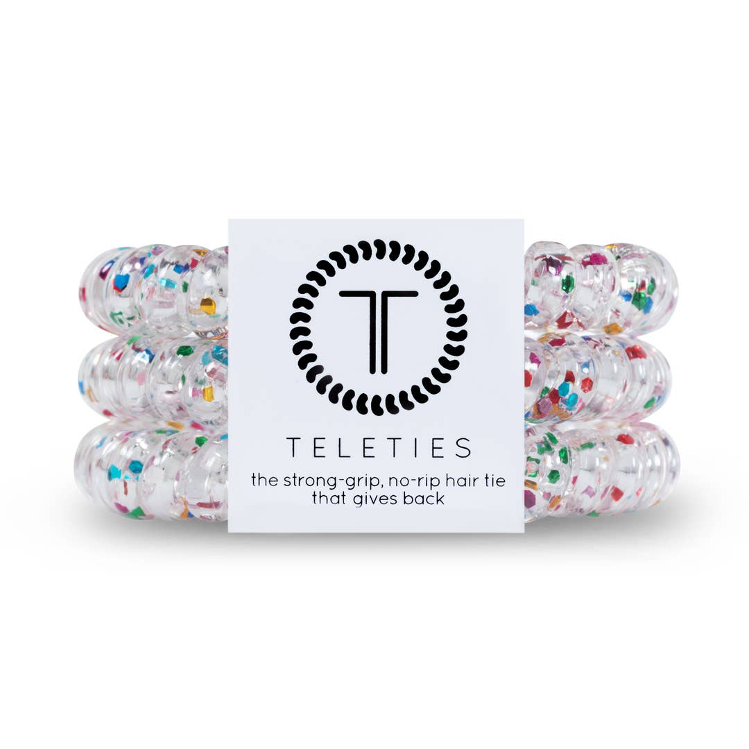Teleties Party People Hair Ties Spiral Hair Coils - Little Miss Muffin Children & Home