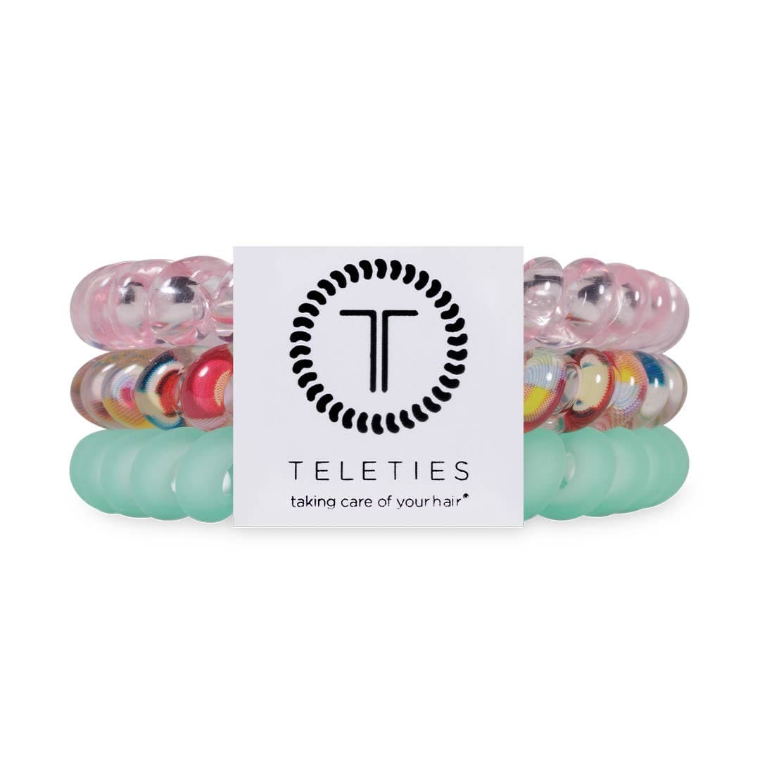 Teleties Small Spring Splash Hair Ties Spiral Hair Coils - Little Miss Muffin Children & Home
