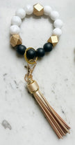 Lanyard Lovebirds Lanyard Lovebirds O Wristband Keychain Gold Tassel - Little Miss Muffin Children & Home