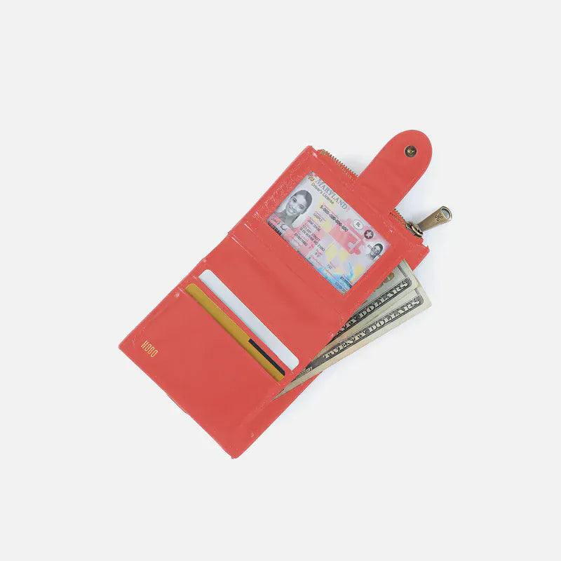 Hobo Dunn Mini Wallet In Polished Leather - Little Miss Muffin Children & Home