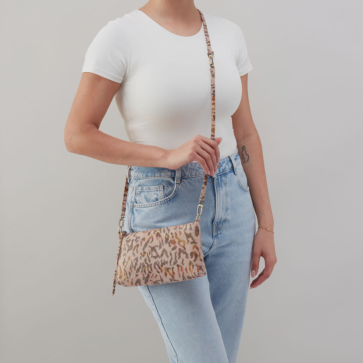 Hobo Darcy Crossbody In Printed Leather Summer Safari - Little Miss Muffin Children & Home