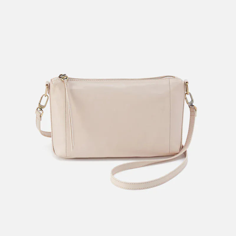 Hobo Darcy Carry-All Crossbody in Polished Leather Pale Flax - Little Miss Muffin Children & Home