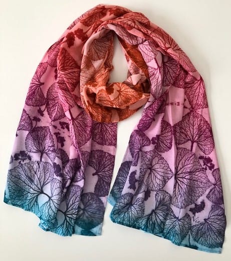 Nina J Violets Forever Cotton Scarf - Little Miss Muffin Children & Home