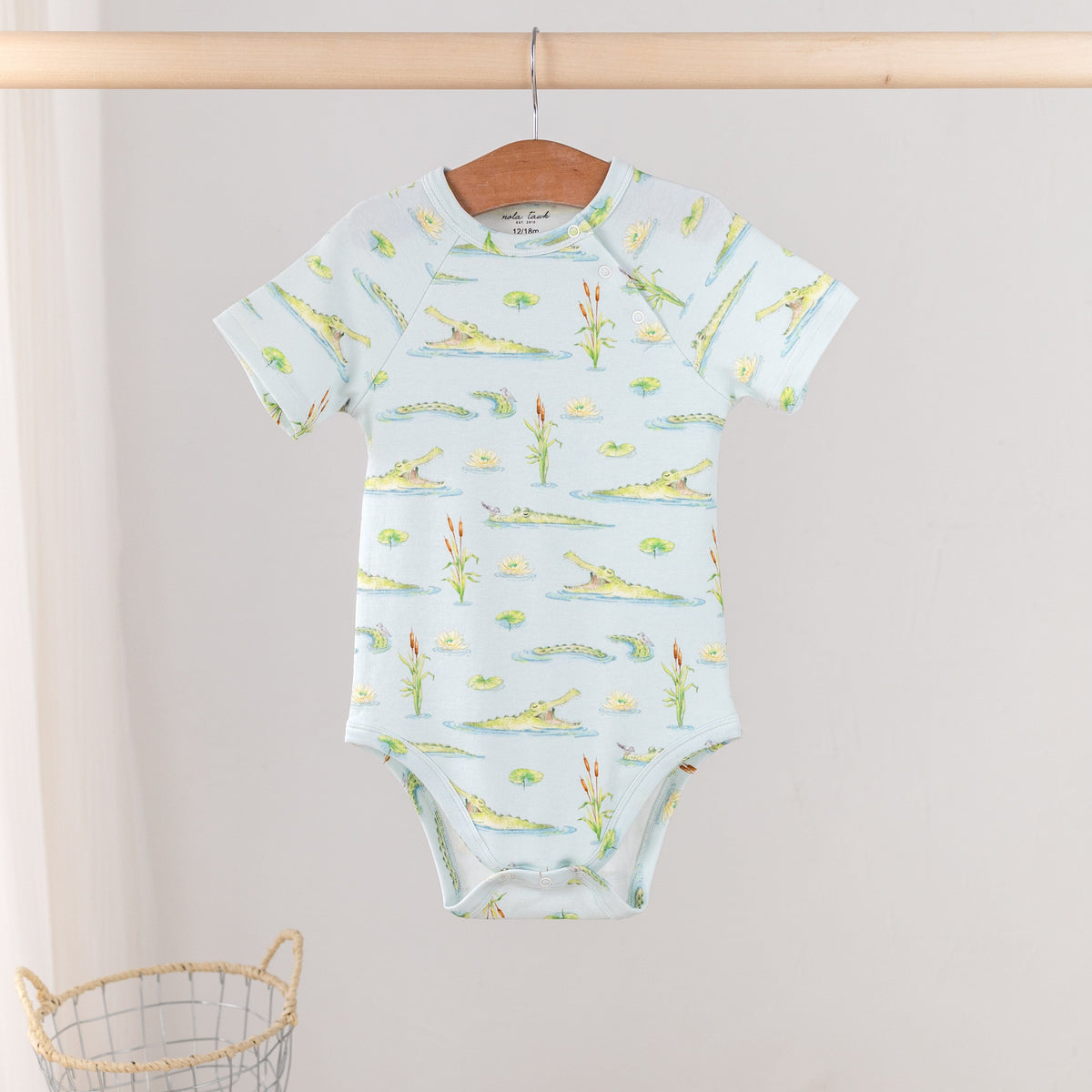 Nola Tawk Gator Games Organic Cotton Onesie - Little Miss Muffin Children & Home
